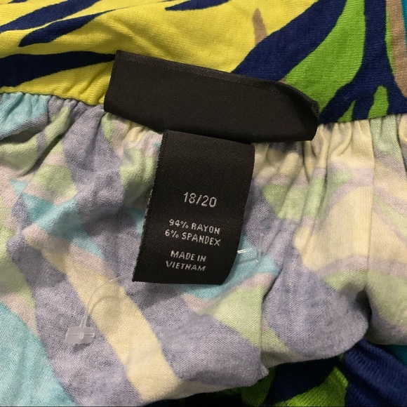 Lane Bryant Women’s Hawaiian Skirt Tropical Print - Picture 4 of 5